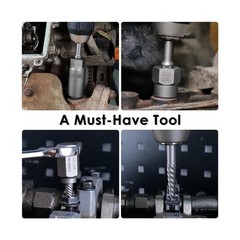 THINKWORK Broken Bolt Extractor Kit, 65-Piece Easy Out Screw Extractor Set, L&hellip;