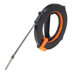 Plumb Craft 20-FT SINK DRAIN CLEANER with Storage Case 1/4-in Flat Steel Tape