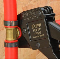 1807CN PEX Crimp Tool Kit w/Cutter & Ring Removal for 1/2&Prime; & 3/4&Prime; PEX