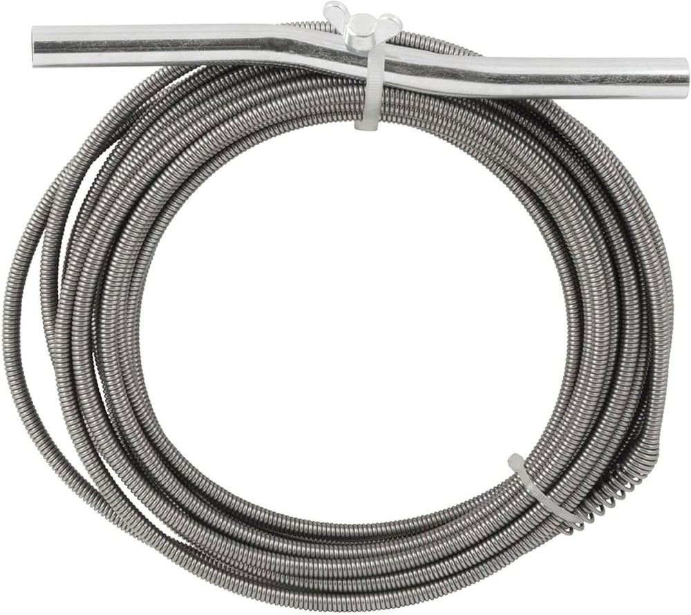 .25-in. Diameter Steel 25-Foot Light Auger for Small to Medium Drains 7710025&hellip;