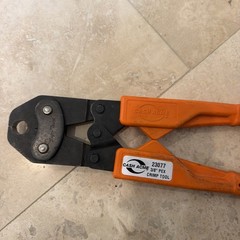 3/8&Prime; Crimper Large L Pex Crimp Tool Cash Acme 23077 Soft Touch Ultra-Lite