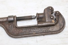 Vintage Greenfield Tap & Die Co. Pipe Cutter No. 2 &ndash; 1/8&Prime; to 2&Prime; Pipe Works Great