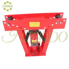 12 Ton Pipe Bender Manual Hydraulic Piping Bending Exhaust Tube w/6 Dies Size