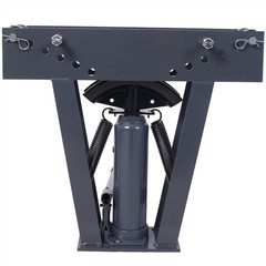 12 Ton Pipe Tube Bender Manual Hydraulic Pipe Bender w/6 Dies Adjustable Rollers