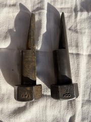 Pair Set Of Petol Titan Flange Pin Alignment Tools Pins 1-1/4&Prime; FT08 Used