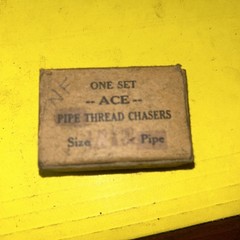 ACE HENRY HANSON PIPE THREAD CHASERS 1/2-20
