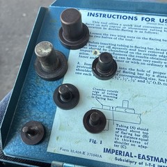 Nice Vintage Imperial Eastman No.195-FB Double Flaring Tool in Metal Case