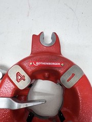 Rothenberger Automatic Threader Die Head 1/2&Prime; &ndash; 2&Prime; NPT With Cutters And Extras