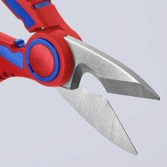 KNIPEX Tools 95 05 10 SBA Electricians&rsquo; Shears with Crimp Stainless Steel