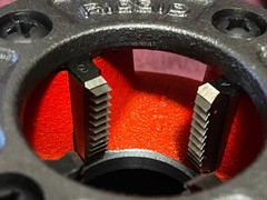 NOS USA RIDGID 37400 Pipe Threader Die Head 12R 1&Prime; NPT