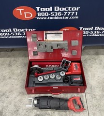 T-Drill T65 B Tee Forming T Drill Cordless Copper Pipe T-60 *AMAZING CONDITION*