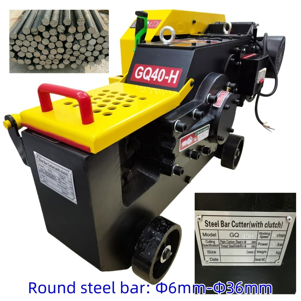 6-36mm Heavy Type Electric Steel Bar Fast Cutting Machine Cutter Rebar Cutting