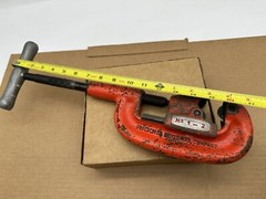 RIGID 2A Heavy Duty No. 1-2 Pipe Cutter Tool 1/8 in To 2&rdquo; Good Shape