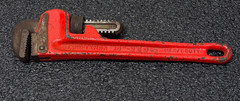 CRAFTSMAN # 55676 x 10&Prime; PIPE WRENCH BF Forged Heavy Duty Extra Strong Japan VG