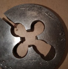 GTD 7/16&rdquo; SAE 20 2&rdquo; Size adjustable threading die Made in the USA