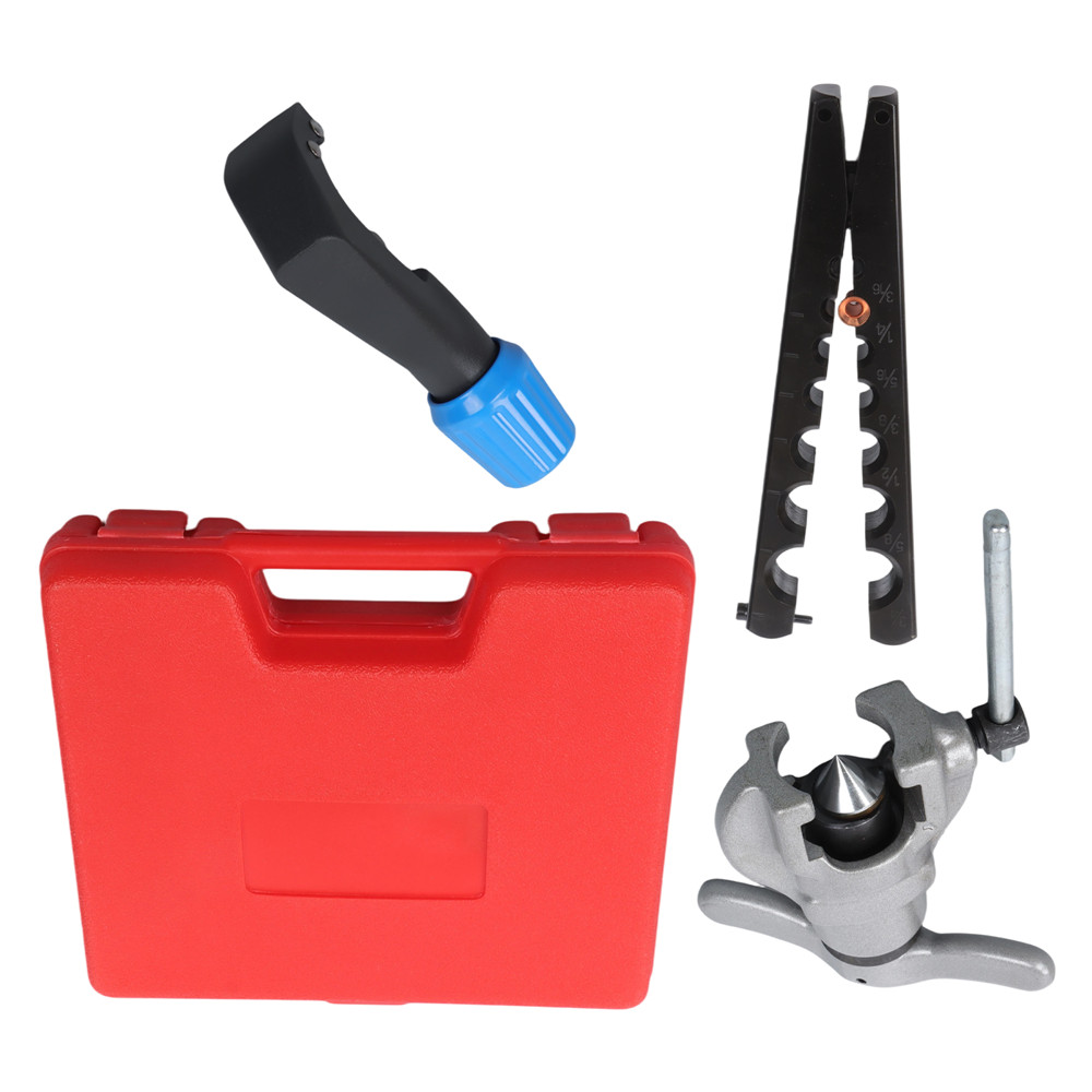 LABLT For 7 Dies Sizes 3/16-3/4&Prime; Eccentric Flaring Tools Set and Tube Cutter Kit