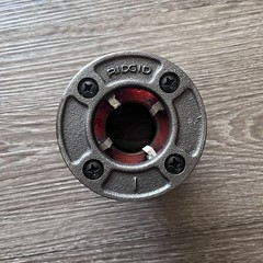 Ridgid Tool Die Head Pipe Threader Ratchet 00-R 00R Size 1&Prime; Made In USA
