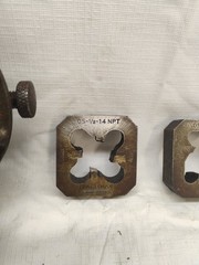 Vintage Craftsman Pipe Threader With 2 Dies 1/2&Prime; 3/4&Prime;, No. 10 Made In USA