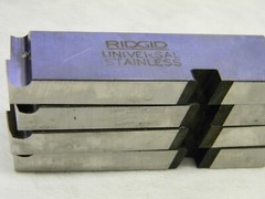 RIDGID used 1/2-14 &ndash; 3/4-14 NPT Thread RH HSS Pipe chaser 47785