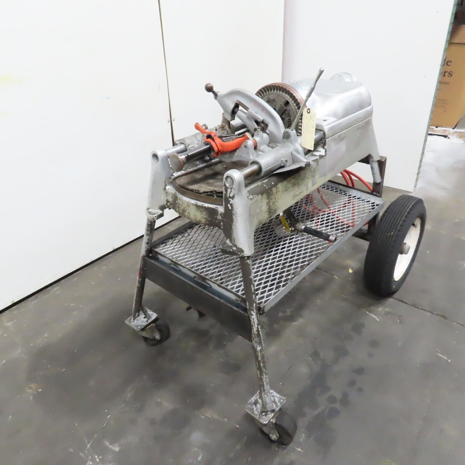 Ridgid 535 Industrial Pipe Threading Machine 1/2HP 115V 1PH 1/8&Prime;-2&Prime; Tested