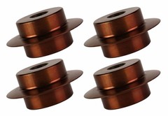 Toledo Pipe H4S 2&Prime;-4&Prime; Hinged Pipe Cutter fit RIDGID&reg; REED&reg; Wheels w Extra Wheels