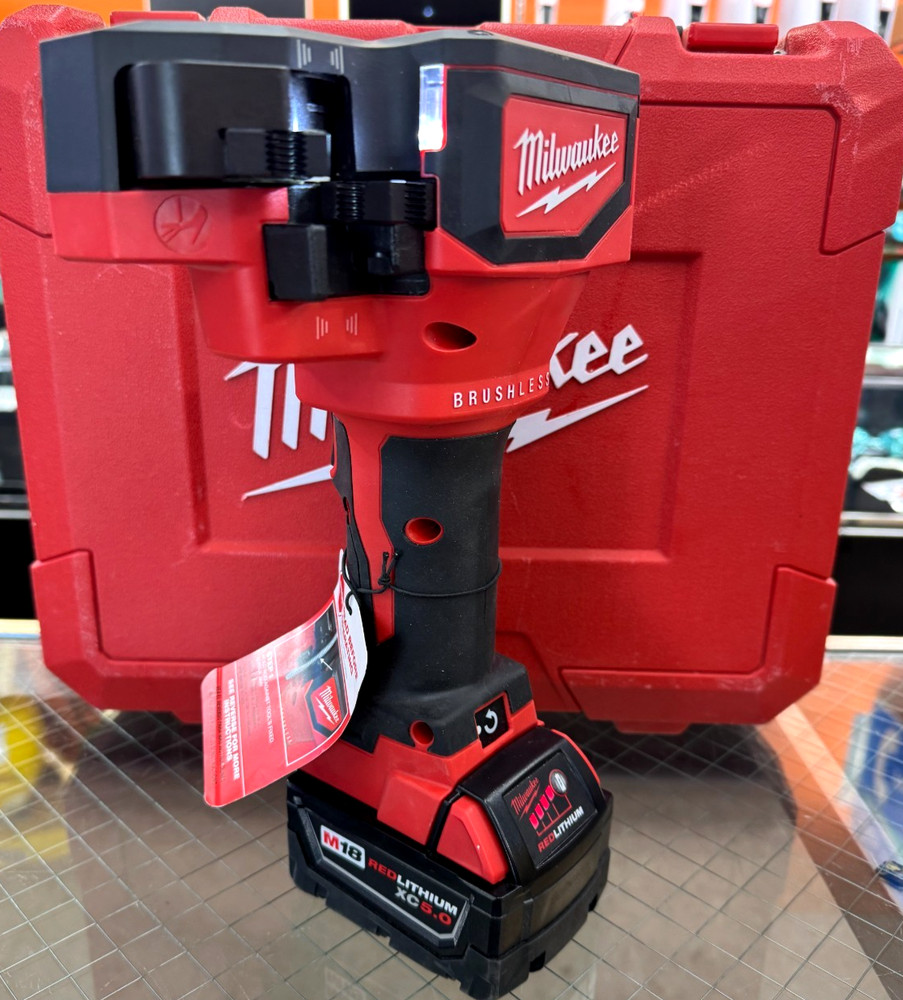 Milwaukee Tools M18 Brushless Threaded Rod Cutter #2872-21 Batt Charger & Jaws