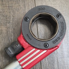 Super-Ego 600 Ratchet Drop Head Manual Pipe Threader w/ Handle