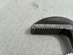RIDGID Heavy Duty Straight Pipe Wrench 48 in Steel, 6 in Pipe Capacity