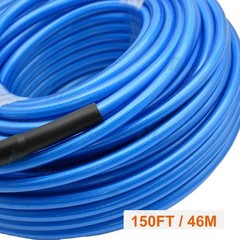 150FT Sewer Jet Hose 1/4&rdquo; NPT Sewer Jetter Kit for Pressure Washer 5800PSI US