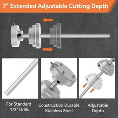 Inside Pipe Cutter for PVC Pipe-Aluminum Alloy Internal PVC Pipe Cutter for
