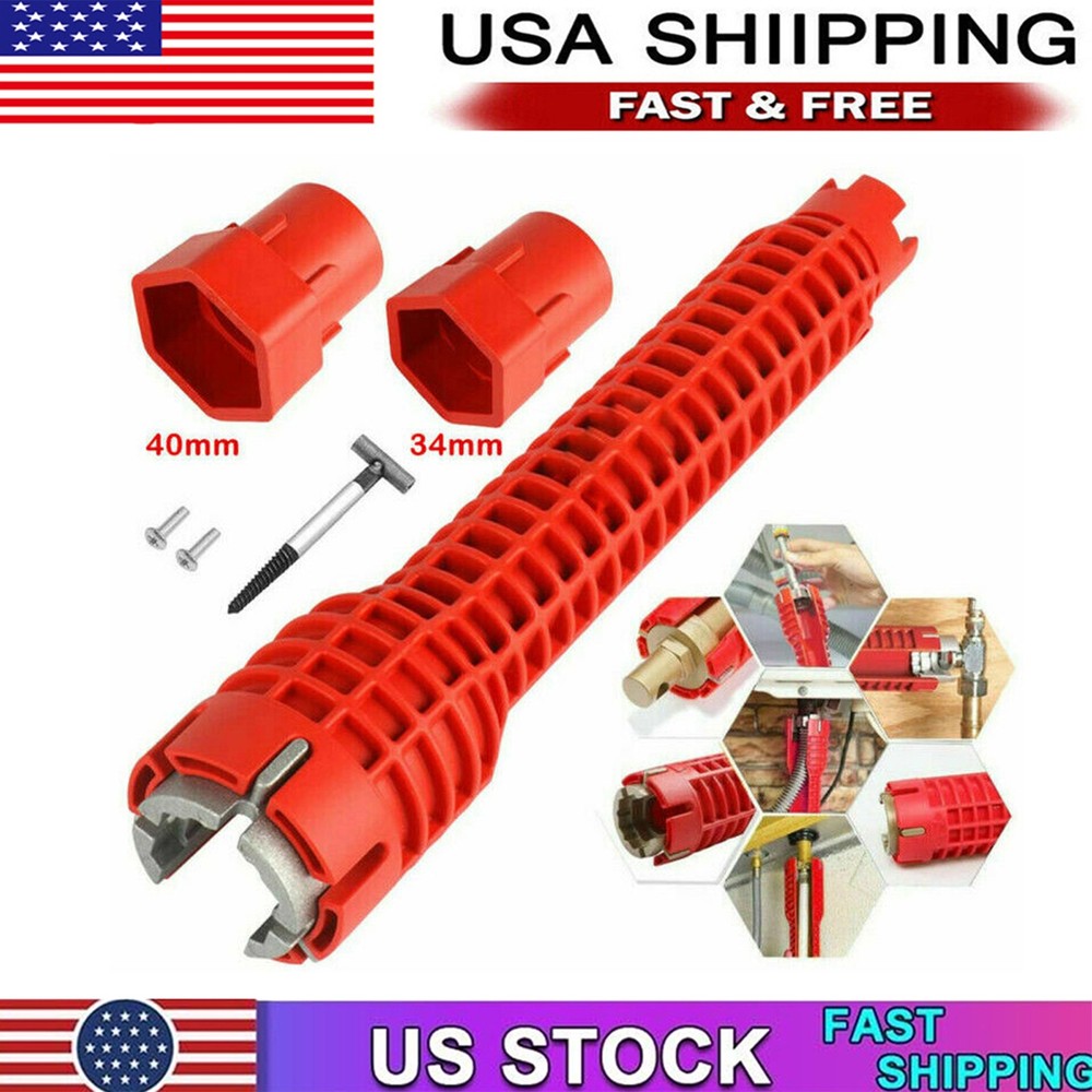 8 in 1 Faucet and Sink Installer Multi Tool Plumbing Repair Removal Tool New