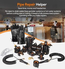 CO2 Water Pipe Plumbing Line Repair Kit CST2 General Cold-Shot Pipe Freeze Kit