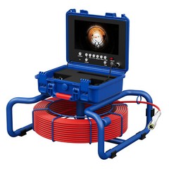 9 In Self-Leveling Sewer Camera 328ft Pipe Inspection Camera w/ 512Hz Locator