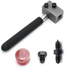 Double Flaring Tool Kit with Removable Handle for /16 Inches Brake Pipe 45 Degre