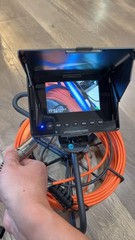 30M Sewer Pipe Inspection Camera, DVR Pipeline Industrial Endoscope 4.3&Prime;in IP68