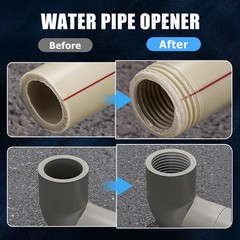 PVC Pipe Threader Cutting Kit Integrated Internal & External Pipe Threading-Tool