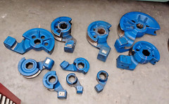 pipe dies for Ercolina bender PRICE is NOT 1234! PRICE FOR EACH DIE IS LISTED