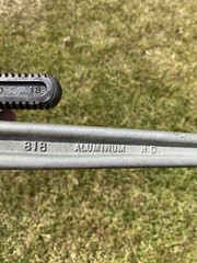 RIDGID 818 ALUMINUM H.D. 18&Prime; LIGHT WEIGHT PIPE WRENCH NICE CLEAN