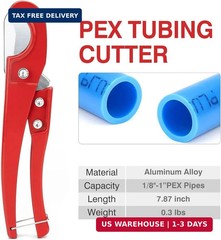 KF CPTEC PEX Crimping Tool Kit for PEX-B Plumbing, Copper Crimp Tool for 1/2 inc