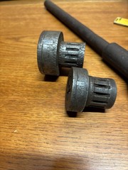 Toledo Dies 1/8&rdquo;, 3/4&rdquo;and Pipe Threading Wrench Not Sure Of Brand
