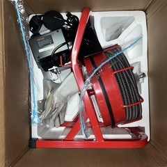 Electric Drain Auger 75 ft. x 1/2 in. Drain Cleaner Machine 370- Watt w/ Cutters