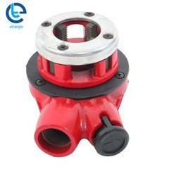 Pipe Threading Tool With 3 Dies 1/2&Prime; 3/4&Prime; 1&Prime; Manual Ratchet Pipe Threader Kit