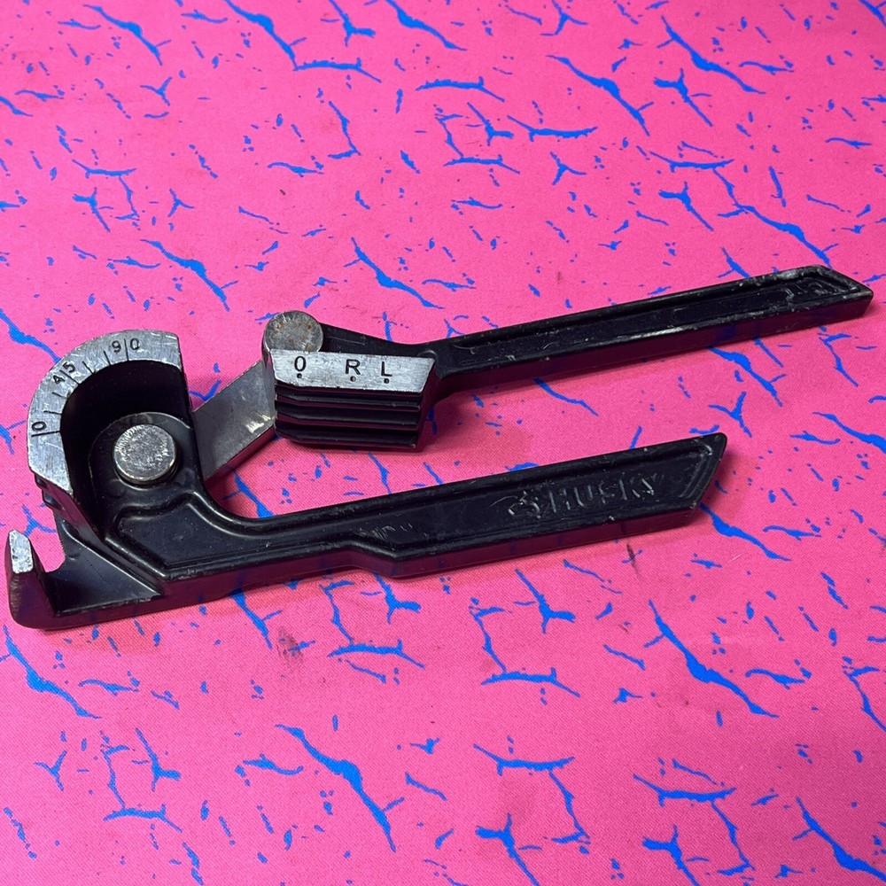 Husky Tube Bending Tool Bender Shoe Handle Powder Coated Metal T8