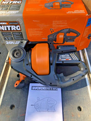 WX891L.9 WORX Nitro 20V 25&prime; Cordless Drain Auger (Tool Only/No Battery) &ndash; Used