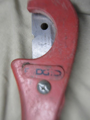 RIDGID PC-1250 PLASTIC TUBING CUTTER