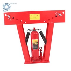 12 Ton Copper Exhaust Pipe Bender Tubing Bender Manual Hydraulic With 6 Dies
