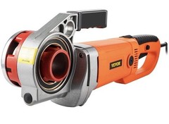 Electric Pipe Threader Portable Machine 2300W, 6 Dies 1/2-2&Prime; , 22 RPM ,Excellent