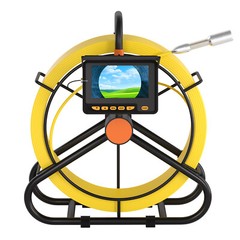 4.3-inch Screen 16GB DVR Pipeline Camera 23mm/0.9-inch Camera Diameter 20m Cable
