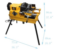 1/2-3inch Electric Pipe Threader Machine Threading Cutter NPT&BSPT Workshop 220V