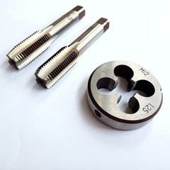 M12 x 1.25 Metric Hand Thread Tap and Die Set, Right Hand 12 * 1.25, Alloy To&hellip;